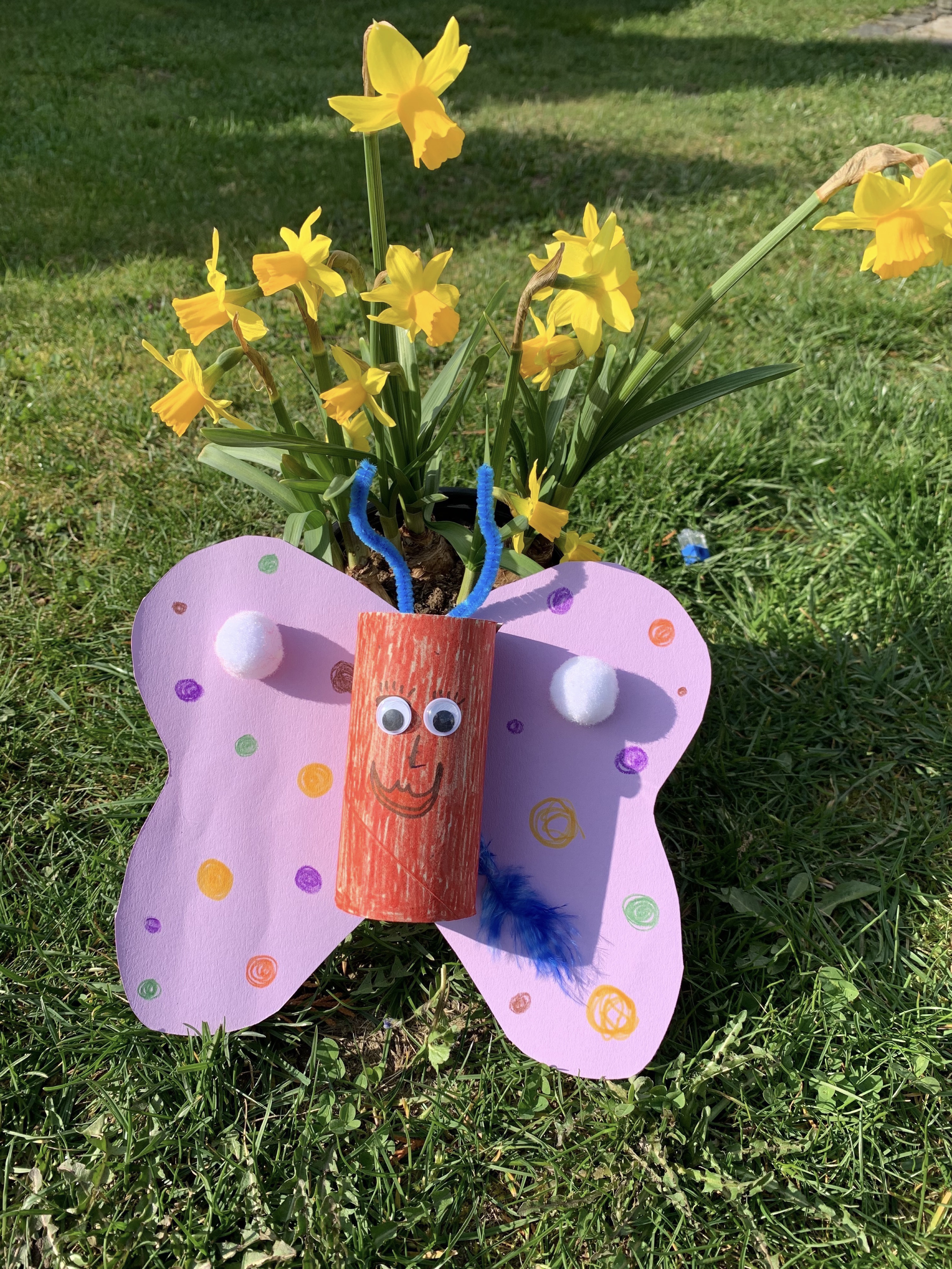 Dieser Schmetterling fördert die Feinmotorik